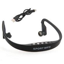 Helmets Headphones Sport MP3 Player Wireless FM TF Card Black 2024 - buy cheap