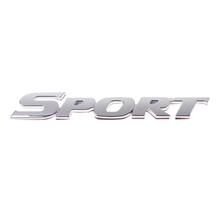 Estilo do carro 3d esporte emblema emblema porta decalque abs chrome adesivo univesal 2024 - compre barato