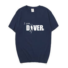 Scuba Diver T-shirt Tee Divinger Dive Funny Birthday Gift T Shirt Funny Tees Men Cotton Short Sleeve Tshirts PY-004 2024 - buy cheap