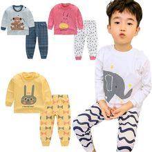 Kids Cartoon Pajamas Sets Baby Girl Clothes 2PCS Top+Pant Children Sleep Suit Sleepwear Pajamas For Boys Girls Nightwear Pyjamas 2024 - buy cheap
