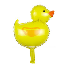 10 unids/lote animales de aire inflable pato globos para suministros para fiesta de niño de dibujos animados de juguete Baloes para bebé ducha decoración globo 2024 - compra barato