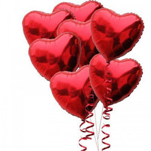 10/18 Inch 10pcs Heart Shape Foil Balloons Helium Ballon Birthday Party Wedding Decorations Figure Balloon Party Supplies 6z 2024 - buy cheap