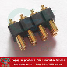2.54 spacing of 8 pin spring pogo pin pogo pin connector  male  signal current needle 2024 - buy cheap