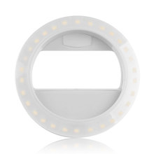 Перезаряжаемый кольцевой светильник для селфи с 30 светодиодами на IPhone 6 Plus 6s 2024 - купить недорого