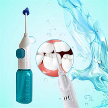 Irrigador Dental Dual, limpiador de irrigación Oral y Nasal portátil, higiene bucal, limpieza Dental, chorro de 90ml 2024 - compra barato