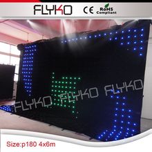 Latest  design stage decoration for  dj booth backdrop led lighting curtain 2024 - buy cheap