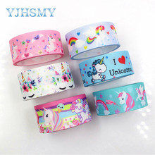 YJHSMY 181193 ,25mm 10 yard Cartoon Printed grosgrain ribbon,DIY handmade,Wedding decoration materials,Valentine's Day essential 2024 - buy cheap