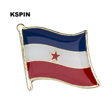 Yugoslavia flag pin lapel pin badge  Brooch Icons 1PC KS-0138 2024 - buy cheap
