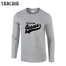 TARCHIA Mens T Shirts Fashion O-Neck Funny Print Slim Fit Long Sleeve T Shirt Mens Clothing Trend Spring Cotton Casual T-Shirt 2024 - buy cheap