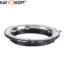 K&F CONCEPT For L/R-EOS Camera Lens Adapter Ring fit for Leica R LR Mount Lens to for Canon EOS EF Mount Camera Body 2024 - buy cheap