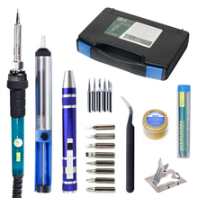 YIHUA 947-III 60W Electric Soldering Iron Kit Adjustable Temperature Soldering Iron 5pcs Solder Tips Rework Welding Gun Tool Box 2024 - buy cheap