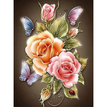 Abstract Flower Pattern Full Diamond Embroidery DIY Needlework Diamond Painting Cross Stitch 5D Full Rhinestones Home Decor 2024 - buy cheap