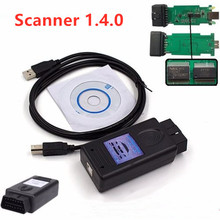 Nueva herramienta de diagnóstico OBD2 para BMW SCANNER versión 1,4 con Chip FT232RL PA Soft 1,4 OBD2 envío gratis 2024 - compra barato