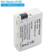 Rechargeable Digital Batteries 7.2V 1800mAh Li-ion LP-E8 LPE8 Camera Battery for Canon EOS 550D 600D 650D 700D X5 X6i Rebel T5i 2024 - buy cheap