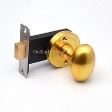 Luxury 2PCS European Oval Background Door Lock Interior Invisible Hidden Door Knobs Lock Living Room Bedroom Door Locks No Key 2024 - buy cheap