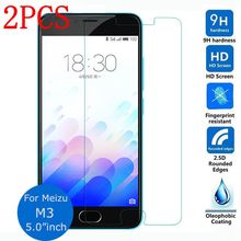 2PCS Tempered Glass For Meizu M3 Screen Protector protective film For Blue Charm 3 M3mini 5.0 inch Glass 2024 - buy cheap