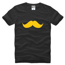 funny spoof creative bearded mustache Printed Mens Men T Shirt Tshirt 2015 Short Sleeve Cotton T-shirt Tee Camisetas Hombre 2024 - buy cheap