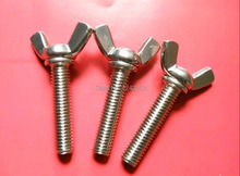 10pcs Metric M6x12mm 1.0mm Pitch Stainless Steel Wing Bolt Butterfly Bolt Screw 2024 - buy cheap