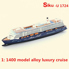 1: modelo 1400 de aleación de crucero, modelo SIKU-U1724, adornos de alta gama, juguetes educativos, envío gratis 2024 - compra barato
