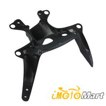 Carenado de frente superior de motocicleta, soporte de aluminio negro, Faro de capó para Yamaha YZFR6, YZF, R6, YZF-R6, 1999, 2000, 2001, 2002 2024 - compra barato