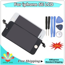 1PCS Quality A Lcd Display + Touch Screen + Digitizer for iPhone 5SE SE Black and White free shipping 2024 - buy cheap