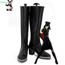 Persona 5: dança estrela noite coringa protagonista akira kurusu ren amamiya castigo feminino cosplay sapatos botas longas cosplaylove 2024 - compre barato