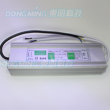 Fonte de alimentação 12v dc, transformador eletrônico à prova d'água 150w 12,5a