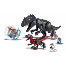 Bloques de construcción de dinosaurio Jurásico 82028, juguetes compatibles con juguetes para niños 2024 - compra barato