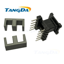 Tangda EE13 núcleo EE bobina núcleo magnético + esqueleto suave magnetismo ferritas núcleo magnético 5 + 5pin SMPS RF 10 P transformadores AG 2024 - compra barato