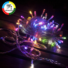Coversage 20M 200 Led String Fairy Lights AC 220V Decorative Holiday Outdoor Lamp Beads Outdoor Christmas Tree Curtain Lights 2024 - buy cheap
