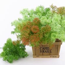 Горячая распродажа! Искусственный пластиковый мох, трава, растение, дерево, украшение мебели для дома и офивечерние 2024 - купить недорого