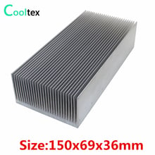 150x69x36mm Aluminum HeatSink heat sink radiator for Electronic Power Amplifier Chip VGA RAM LED  Cooler cooling 2024 - buy cheap