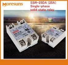 Free Ship 5pcs/lot SSR-25DA(25A) Single-phase Solid State Relay (DC-AC) Relay Solid State 2024 - buy cheap
