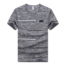 Мужская Повседневная футболка большого размера M-9XL, компрессионная рубашка с короткими рукавами, быстросохнущие футболки, летние мужские спортивные футболки для фитнеса на открытом воздухе 2024 - купить недорого
