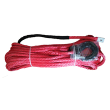 14mm x 50meters synthetic winch rope with hook for ATV/UTV electric winch 4x4 off road accessories 2024 - buy cheap