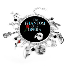 Женские браслеты с подвеской Phantom of The Opera, модные украшения, браслет, bijoux 2024 - купить недорого