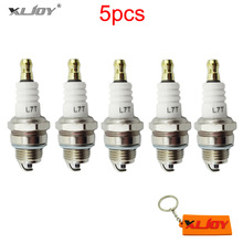 XLJOY 5pcs L7T Ignition Spark Plug For Minimoto 2 Stroke 47cc 49cc Pocket Bike ATV Quad Dirt Mini Moto Bike Trimmer Chainsaw 2024 - buy cheap