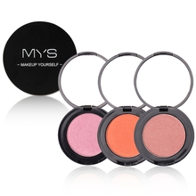 6 Color single blusher bronzer Powder pressed Foundation Makeup Cheek Blush Powder Face Makeup Blusher 2024 - buy cheap