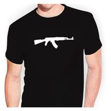 Camiseta com estampa de bomba personalizada kalashnikin ak47-tsf0295, camiseta casual harajuku 2024 - compre barato