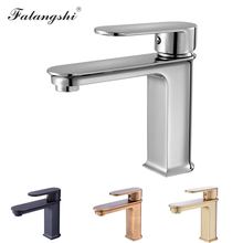 Basin Faucet Bronze Hot and Cold Bathroom Wash Basin Faucet Vanity Vessel Sink Mixer Water Taps Deck Mounted Chrome WB1067 2024 - buy cheap