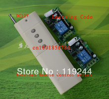 Interruptor de controle remoto digital, 315mhz/433mhz, dc 12v, 1 canais, para porta, janela, cortina, transmissor e receptor