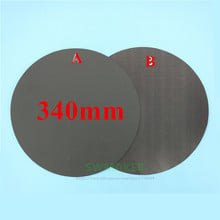 Magnetic Print Bed Tape Print Sticker Round 340mm Build Plate Tape Flex Plate Update for tevo little monster 3D Printer 2024 - buy cheap