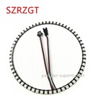 WS2812B Anel 60 LEDs 172 MILÍMETROS WS2812 SK6812 pixel 5050 RGB CONDUZIU Anel WS2811 ic Embutido RGB DC5V - compare preços