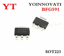 10 шт. BFG591 SOT-223 NPN 7 ГГц широкополосный транзистор лучшего качества 2024 - купить недорого