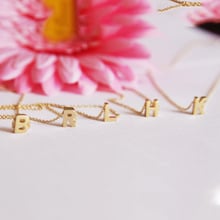 Tiny colors: golden,  original name Chains and necklaces 26 necklace with pendant and letter on the neck for Women gift fo 2024 - buy cheap