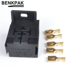 50Kits auto relay socket with 250pcs Terminal 2024 - buy cheap