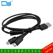 USB Male to 2 Micro USB Splitter Charge Cable 1 to 2 Micro USB Charge Cable,Dual Micro USB Splitter Charge Cable 2024 - buy cheap