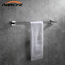 New Style Single pole bathroom hardware pendant 304 stainless steel 40-70 cm single pole towel rack Bathroom accessories 9170K 2024 - buy cheap