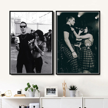 Poster And Prints G-Eazy Halsey Pop Rap Hip Hop Music Singer Star Art Painting Canvas Wall Pictures For Living Room Home Decor 2024 - buy cheap