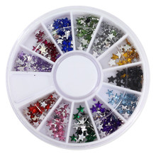 Rueda de diamantes de imitación para uñas, decoración 3D para uñas de manicura con purpurina, 3mm, Pro 2024 - compra barato